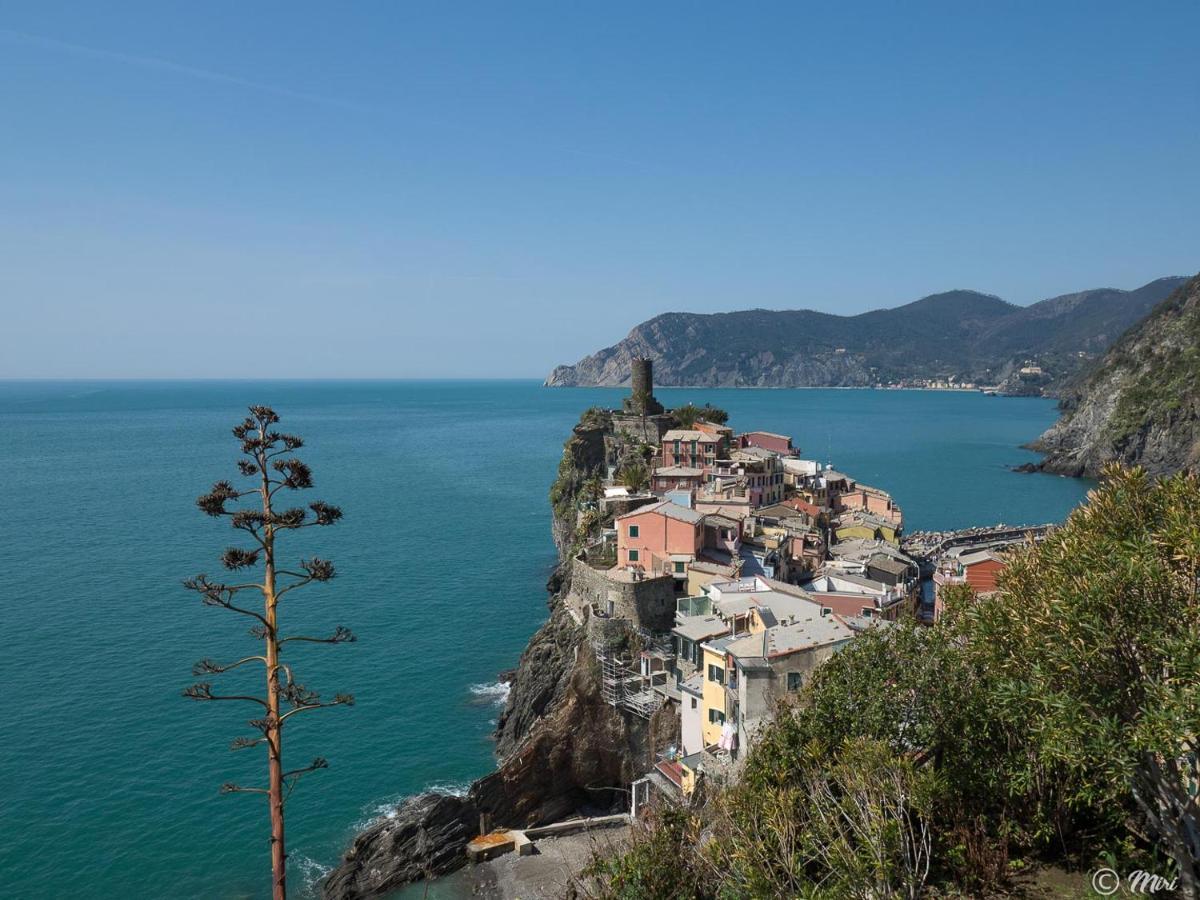 Muin A Ventu Historical Tower Apartment Vernazza Exterior photo