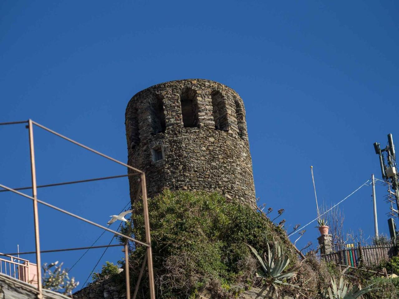 Muin A Ventu Historical Tower Apartment Vernazza Exterior photo