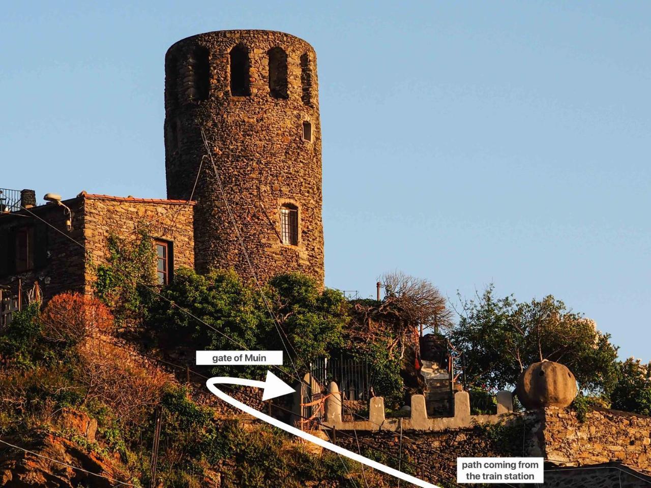 Muin A Ventu Historical Tower Apartment Vernazza Exterior photo