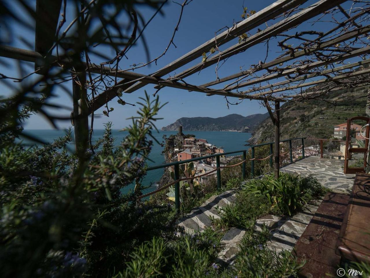 Muin A Ventu Historical Tower Apartment Vernazza Exterior photo