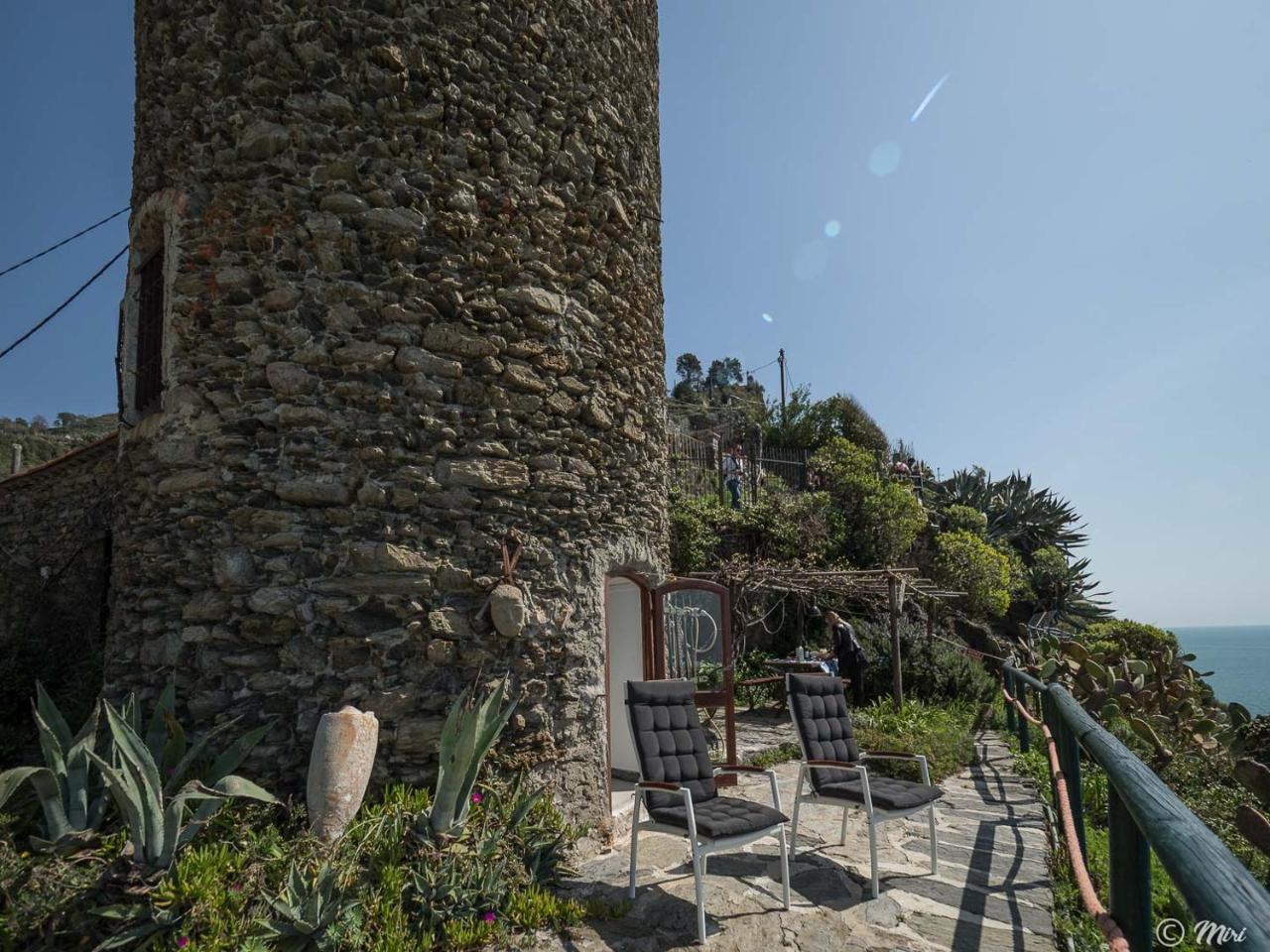 Muin A Ventu Historical Tower Apartment Vernazza Exterior photo