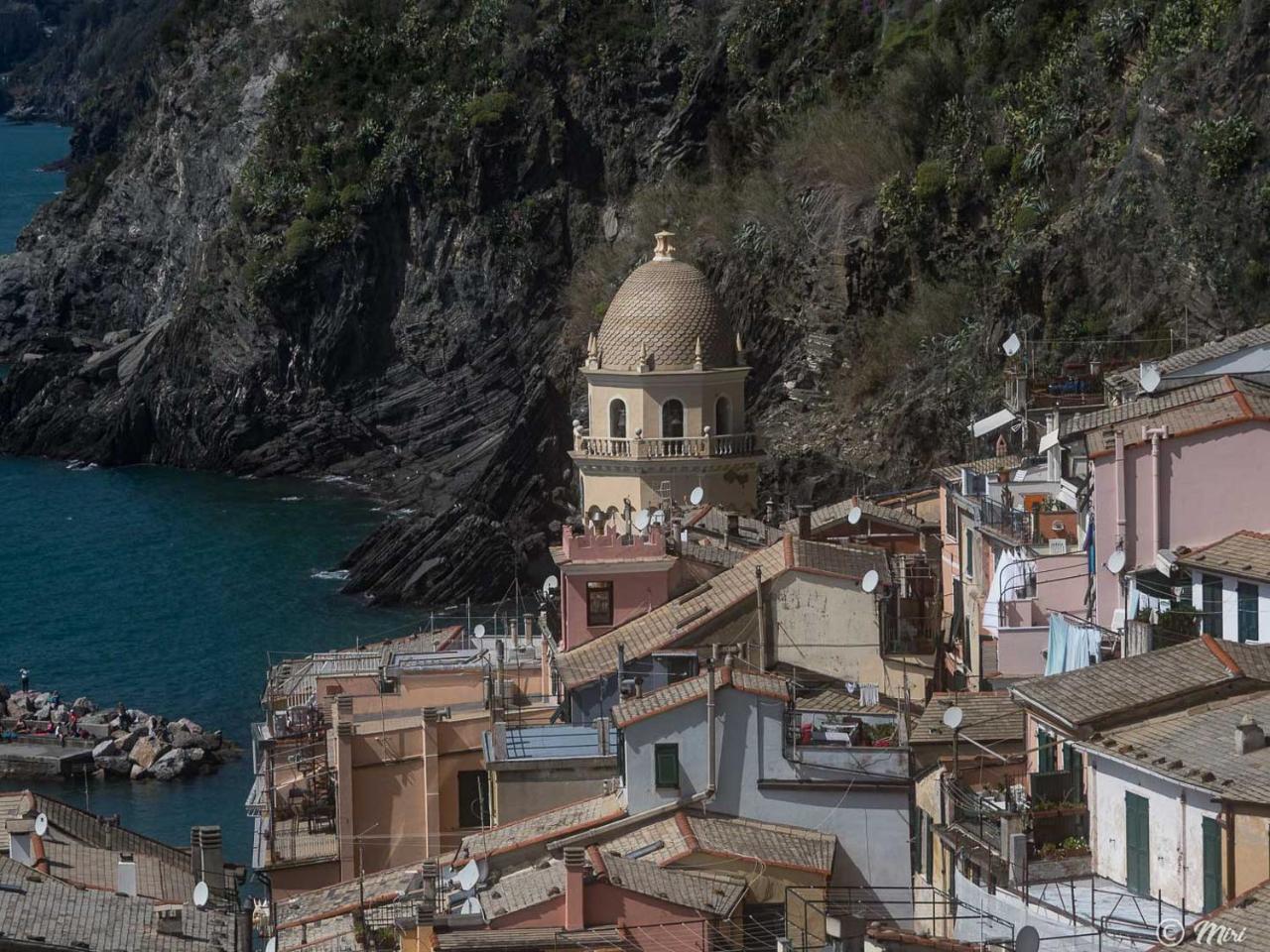 Muin A Ventu Historical Tower Apartment Vernazza Exterior photo